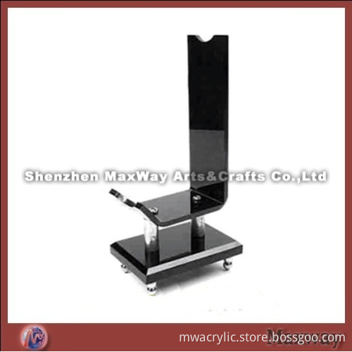 Black High Grade Acrylic/Plexiglass Shoes Holder/Display Rack
